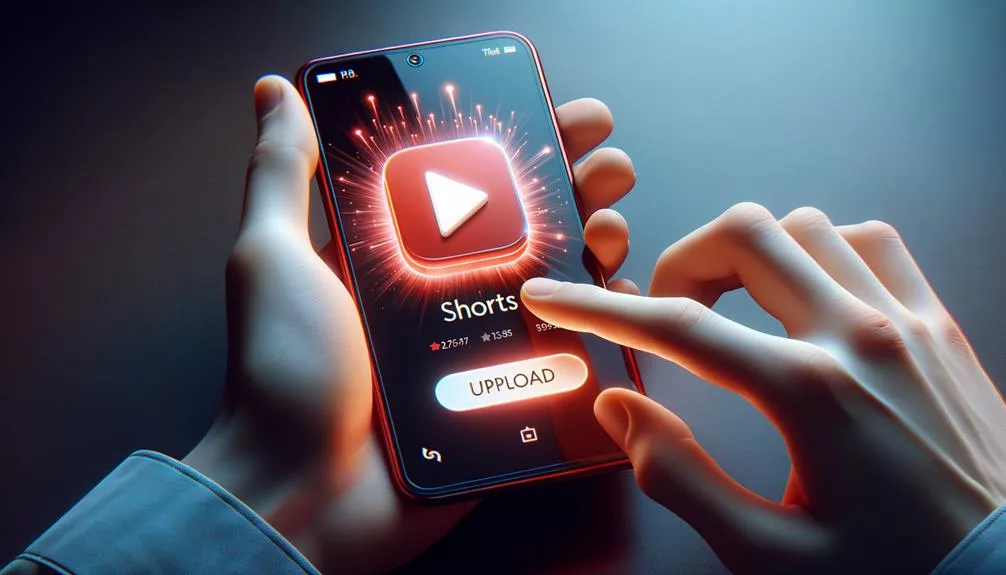 creating youtube shorts on mobile