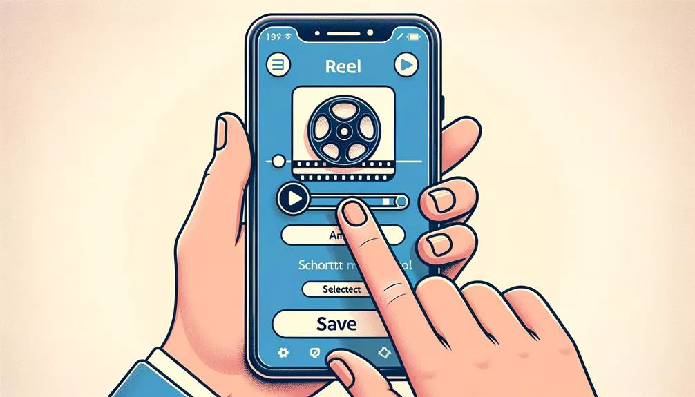 instagram app saves videos