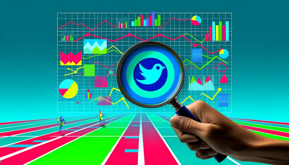 analyzing competition with twitter
