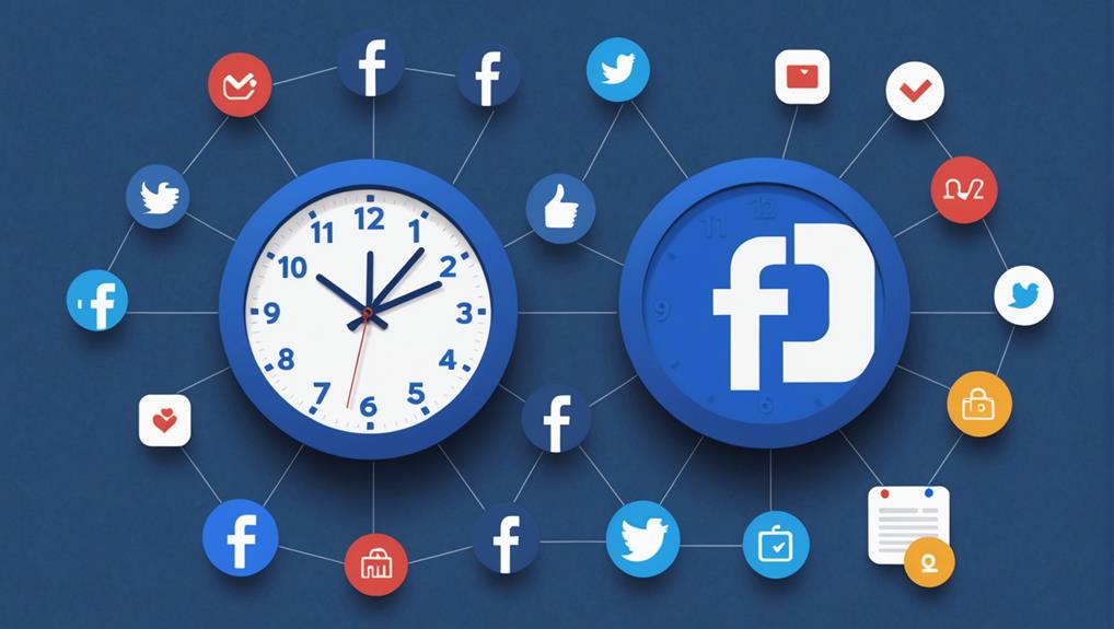 optimizing facebook post timing