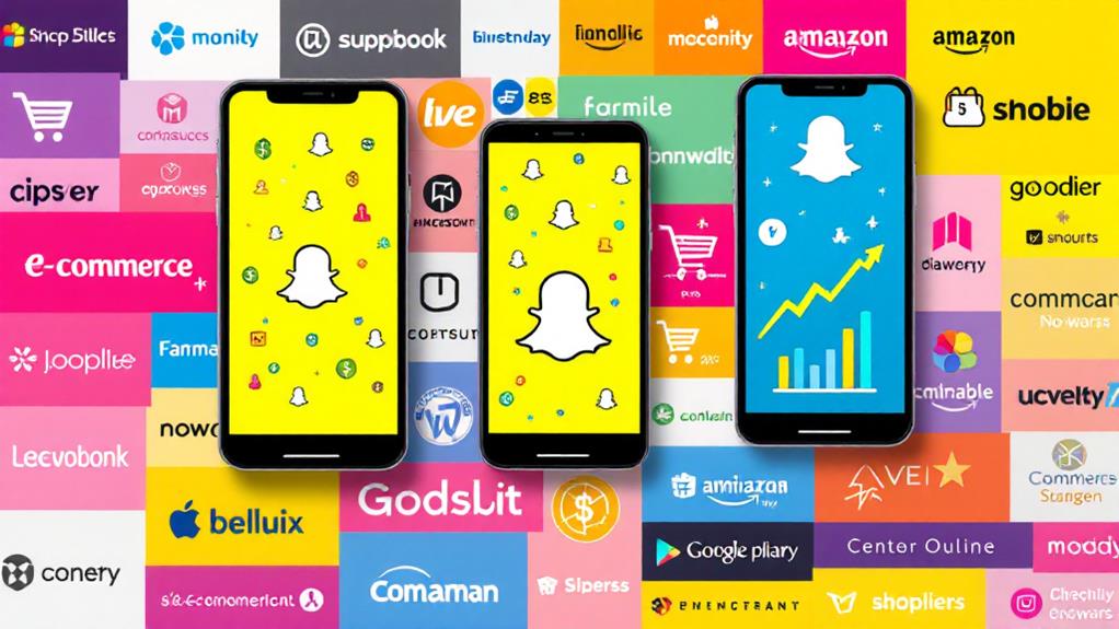 e commerce success on snapchat