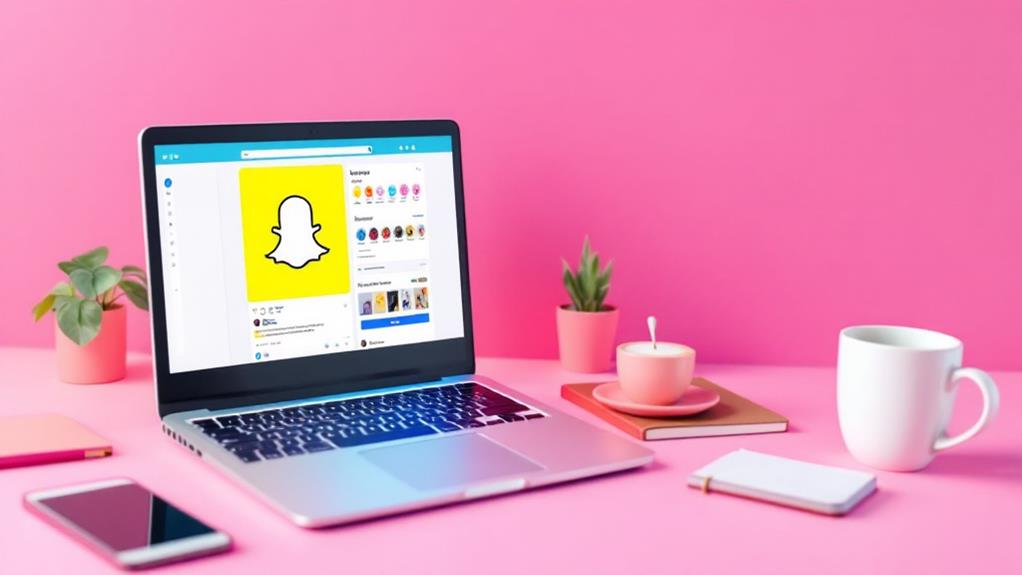 snapchat business account setup