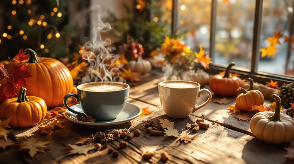 autumn brewed coffee vibes