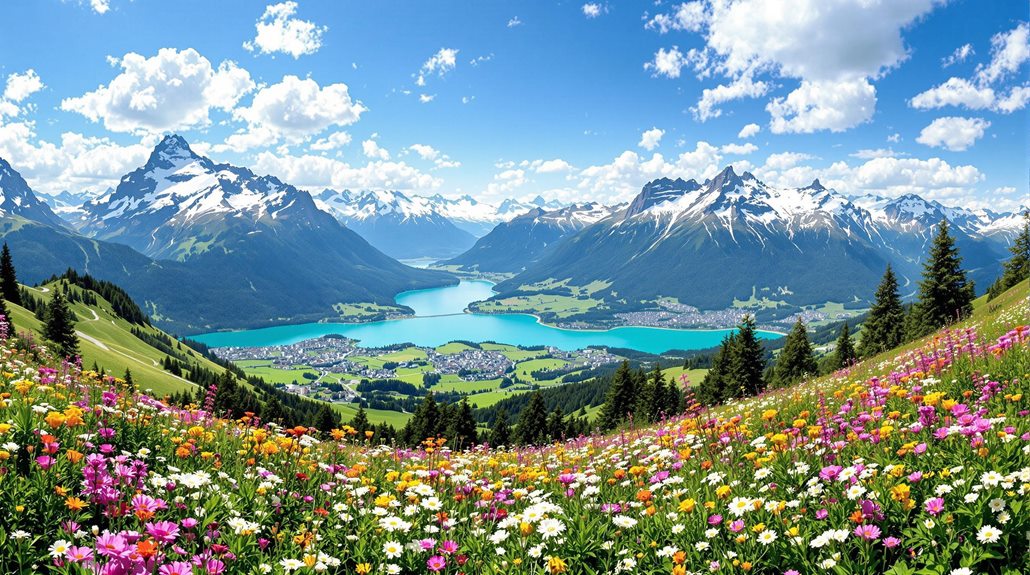 breathtaking alpine scenery awaits