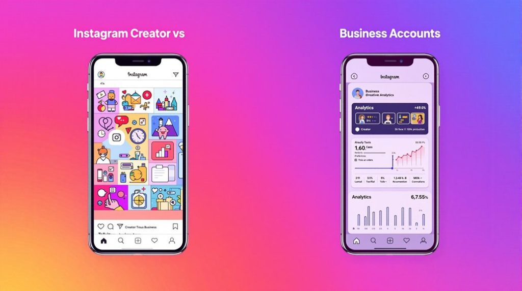 creator vs business accounts