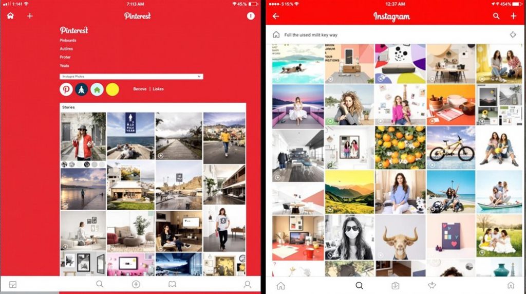 pinterest vs instagram comparison