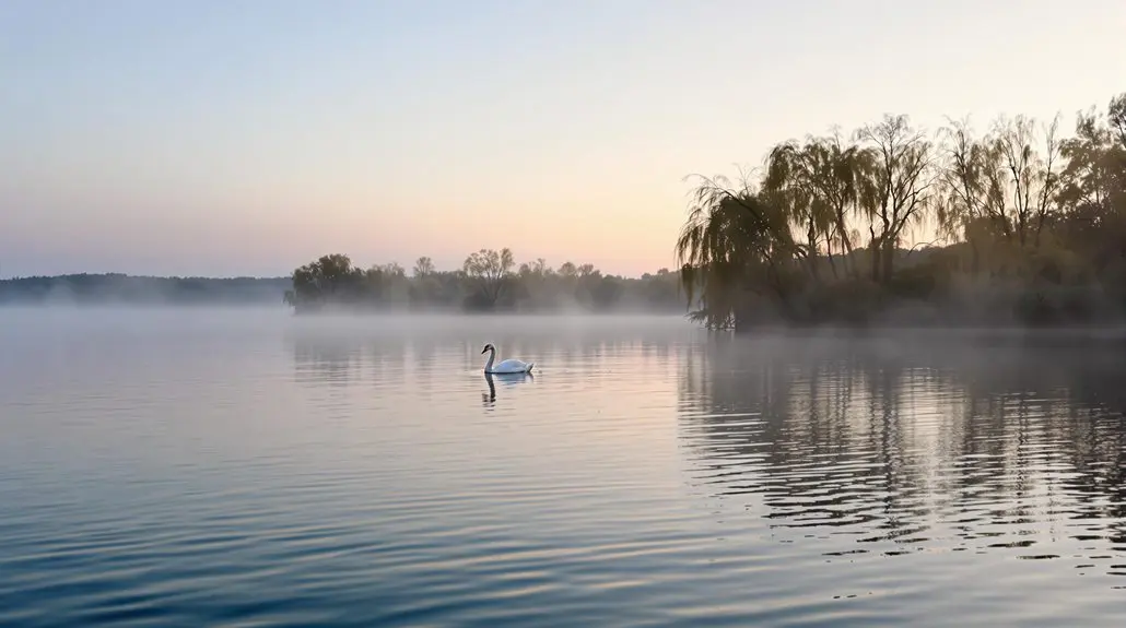 serenity in thoughtful reflection