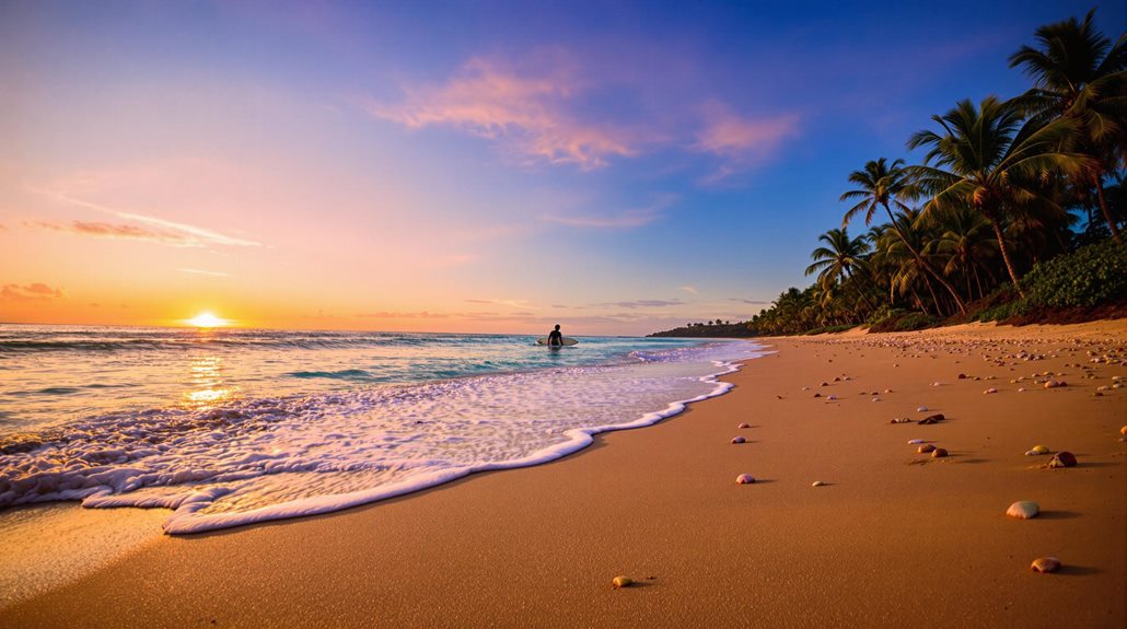 sunny coastal relaxation