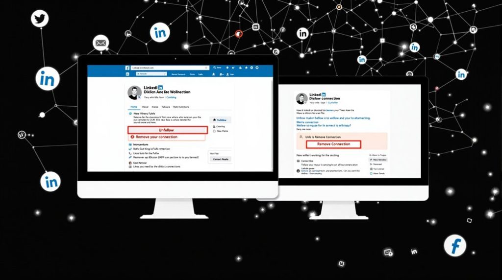 unfollow versus remove connection