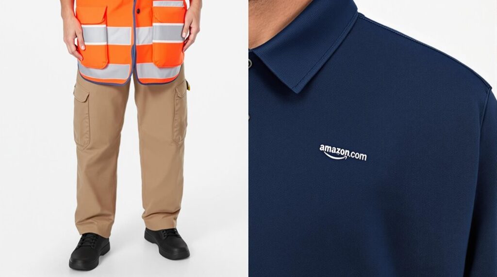 amazon warehouse uniform design