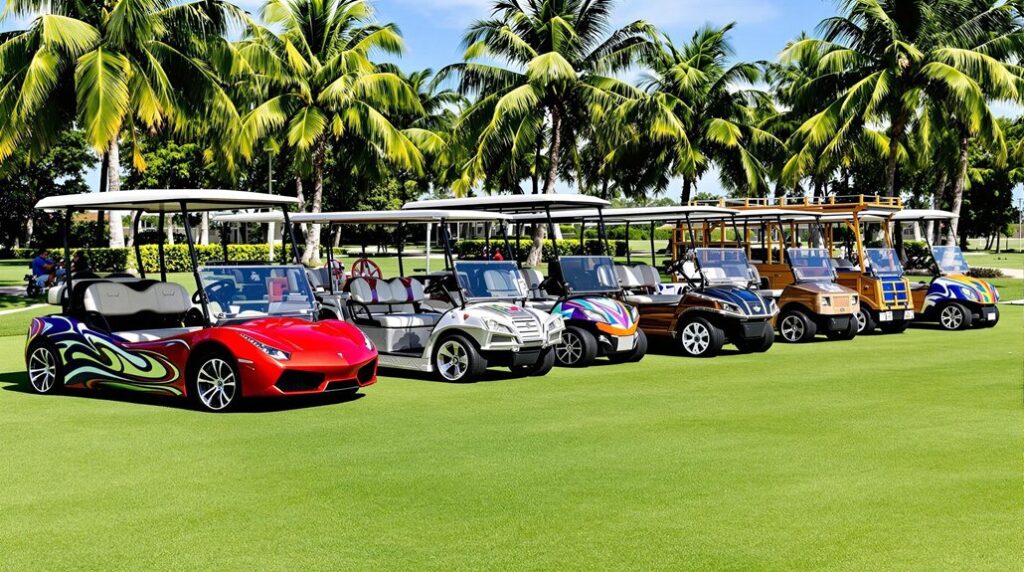 creative golf cart names