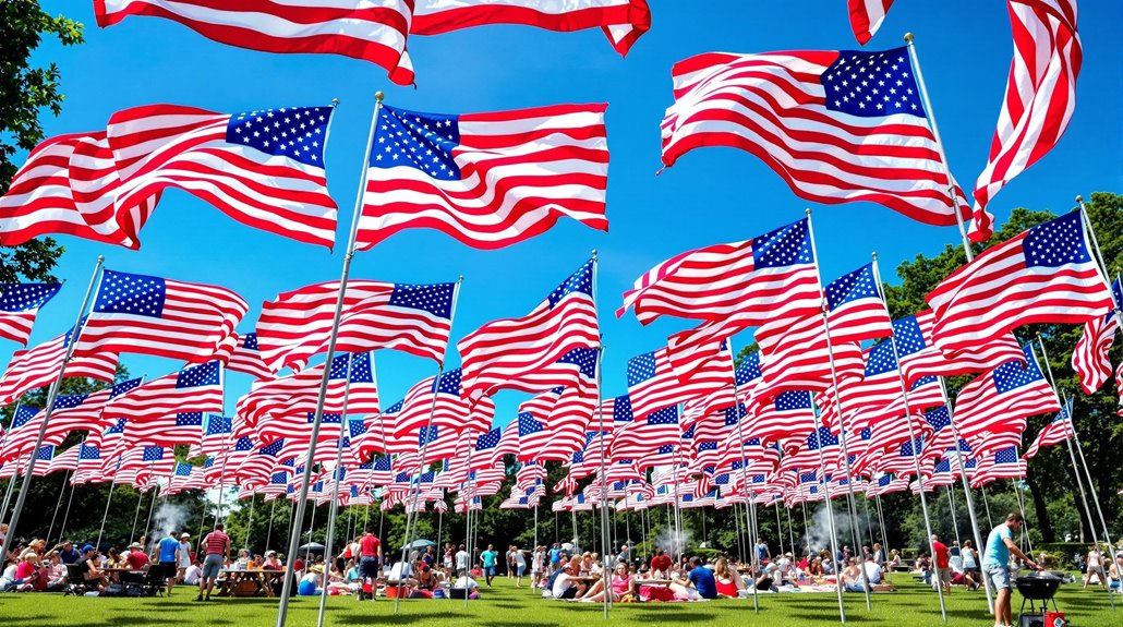 american military emblematic banner