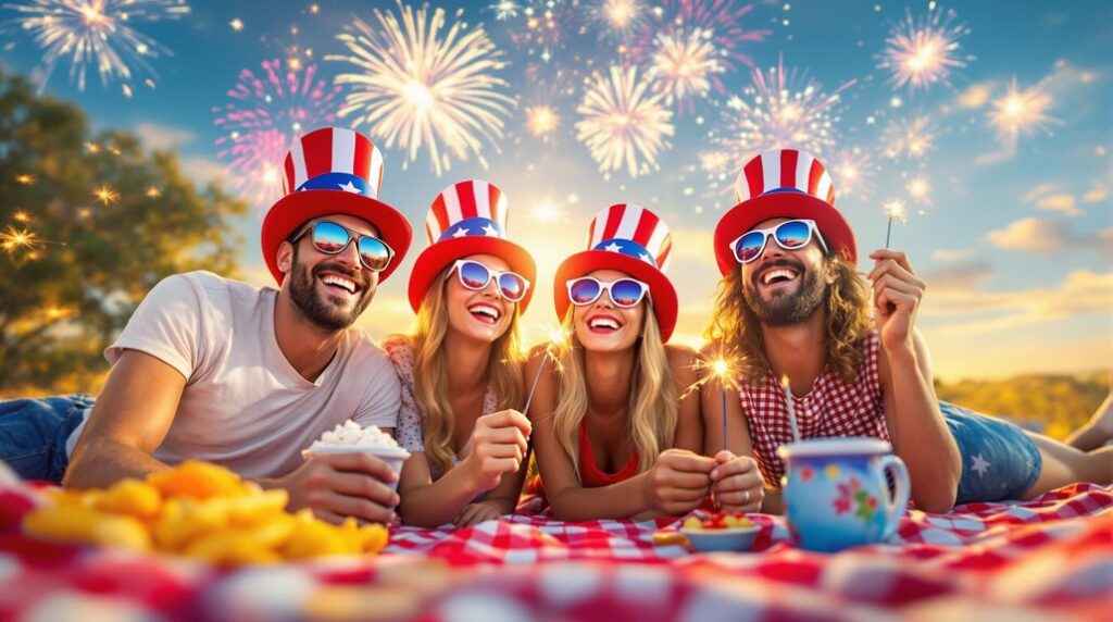 funny 4th of july captions