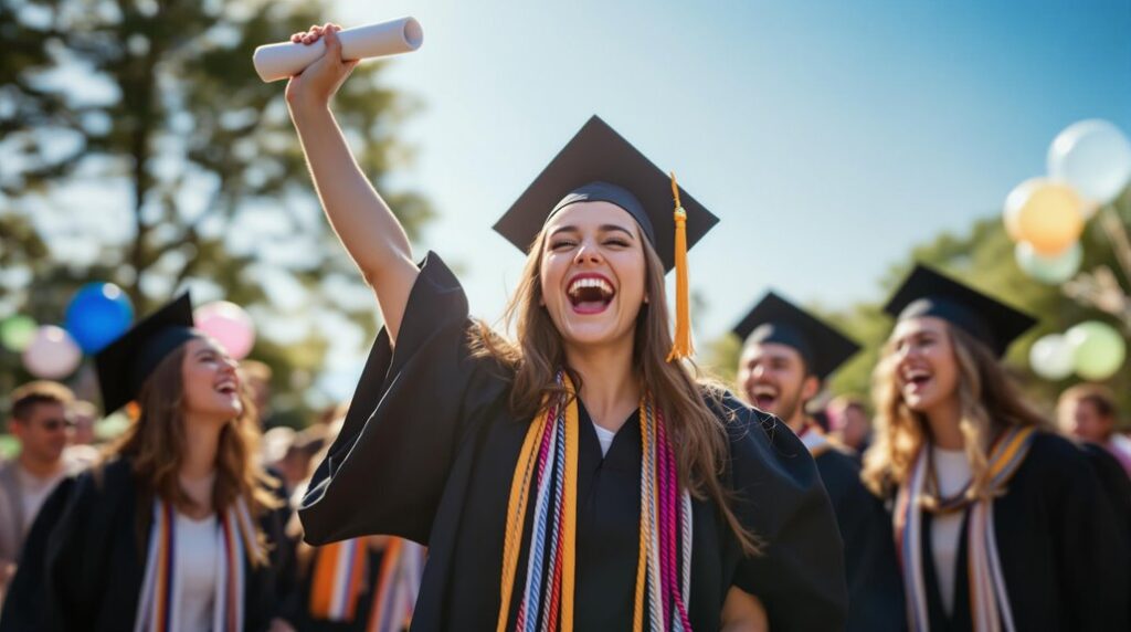 funny graduation day captions