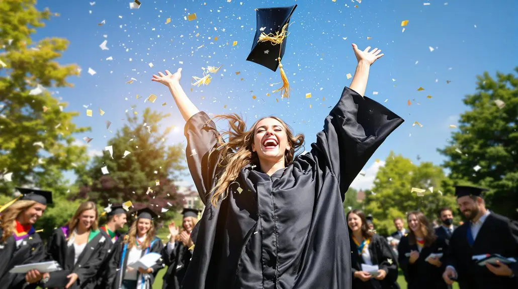 graduation celebration and pride