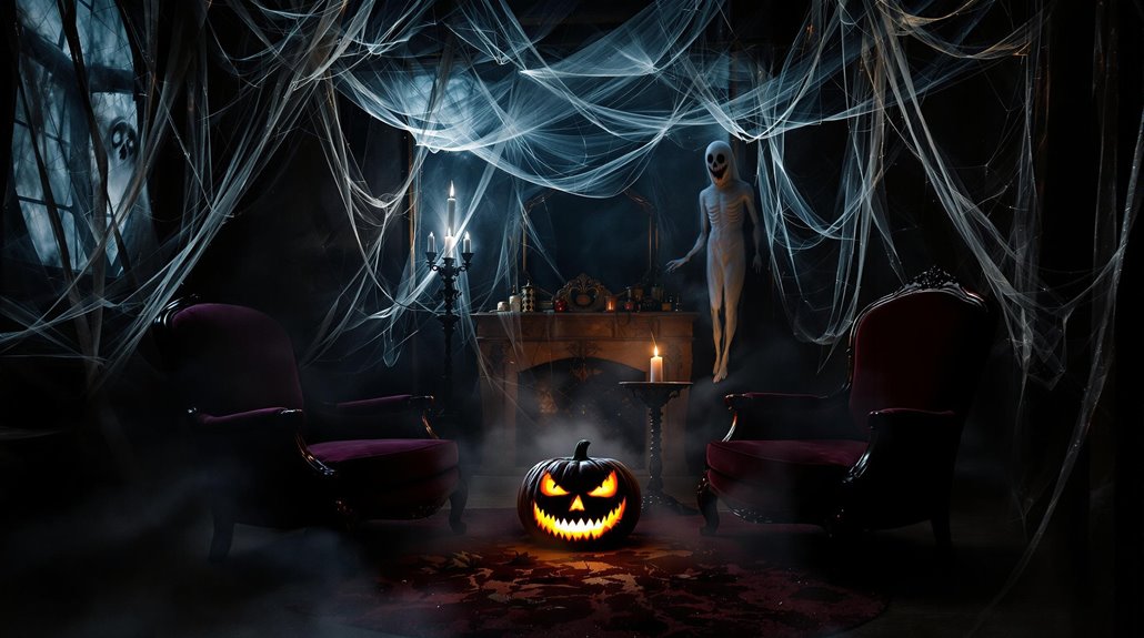 haunting halloween decorations collection