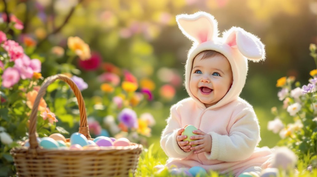 joyful springtime egg search