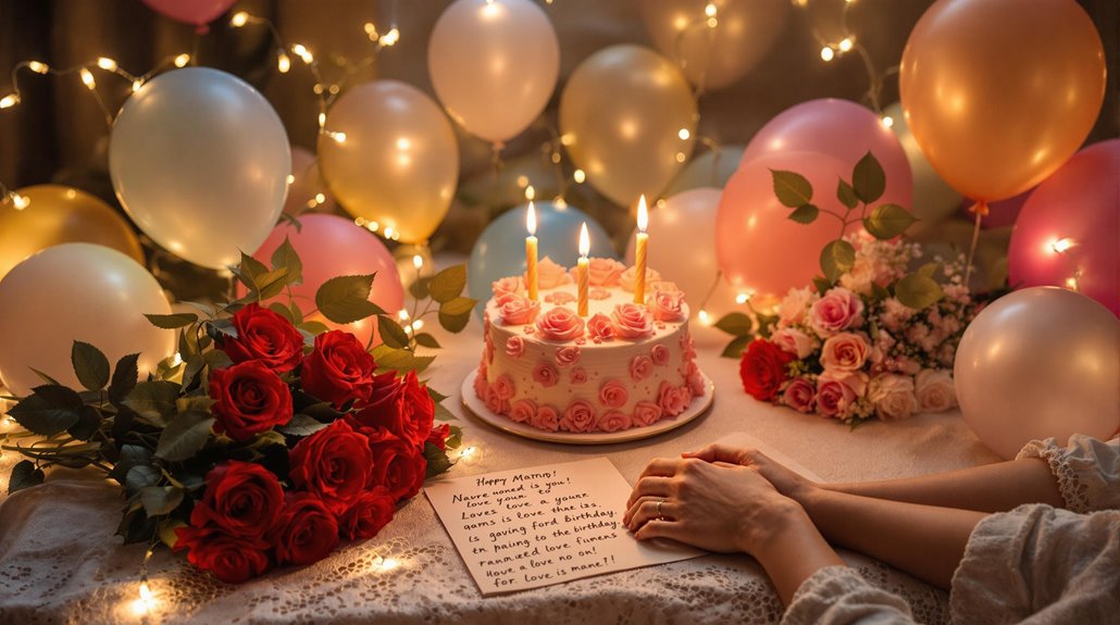 romantic birthday wishes exchange