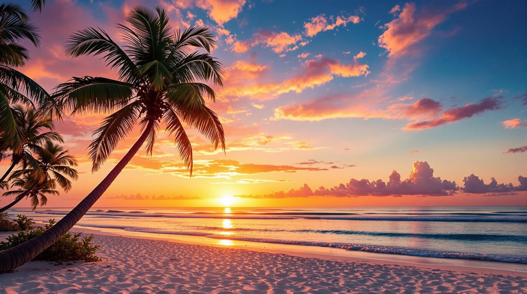 stunning sunset beach photos