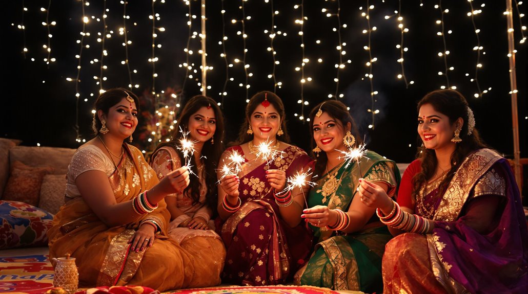 stylish diwali celebrations unfold