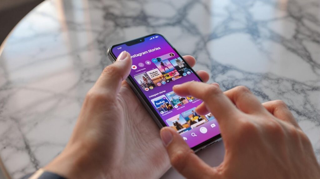 streamlined instagram story browsing