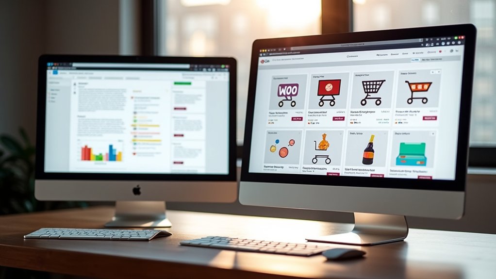 cms versus e commerce platform