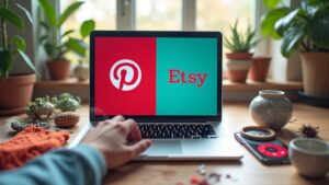 connect pinterest to etsy