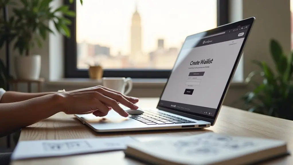 creating a squarespace waitlist