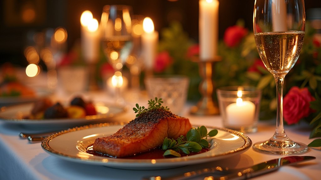 culinary delights dinner captions