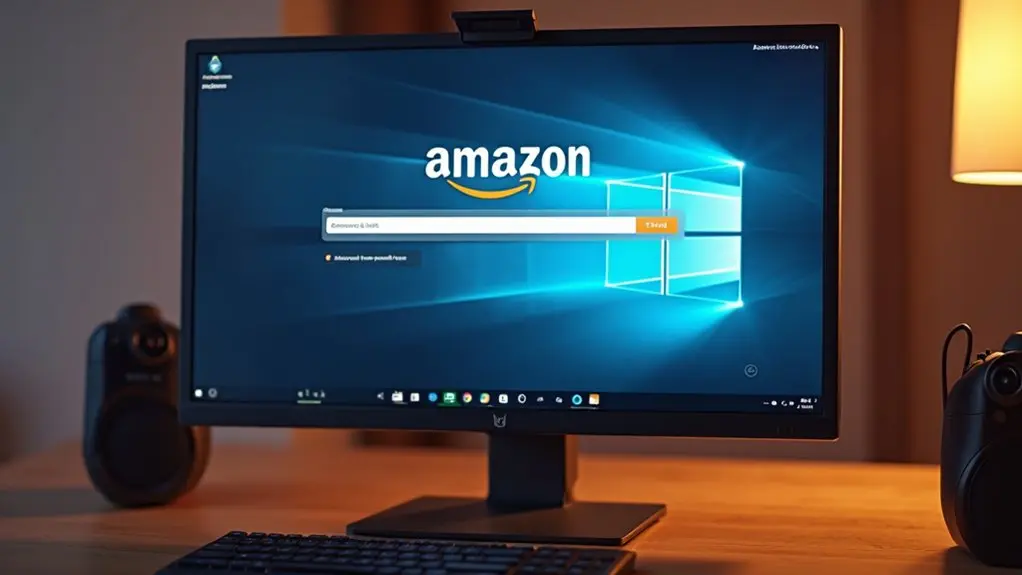 finding amazon storefront desktop