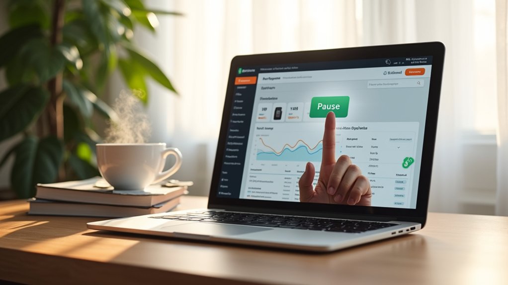 pause shopify store offline