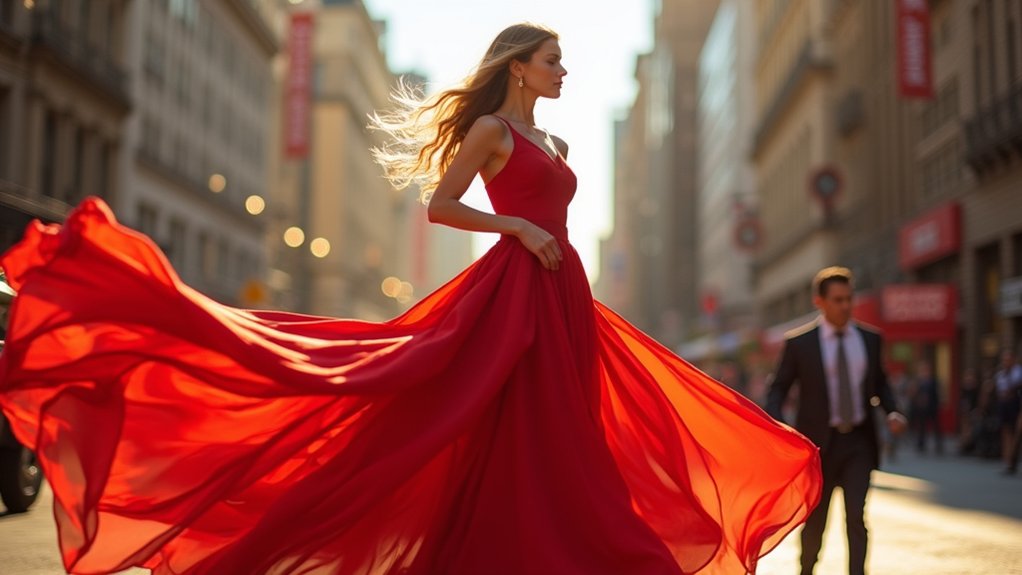 red dress instagram captions