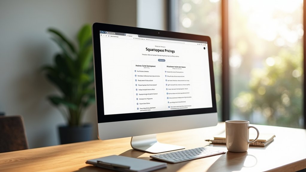 squarespace annual billing costs
