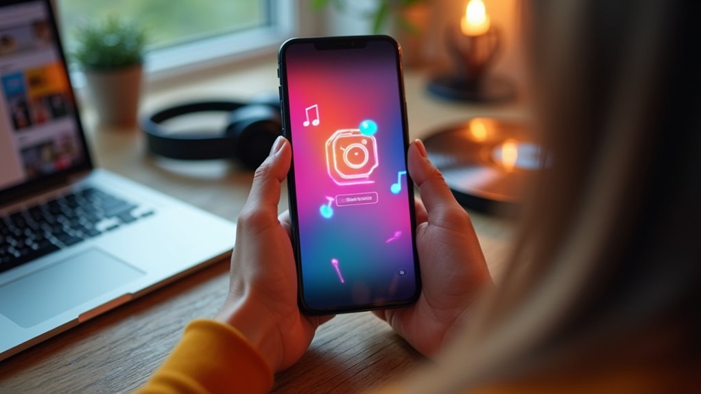 add music to stories