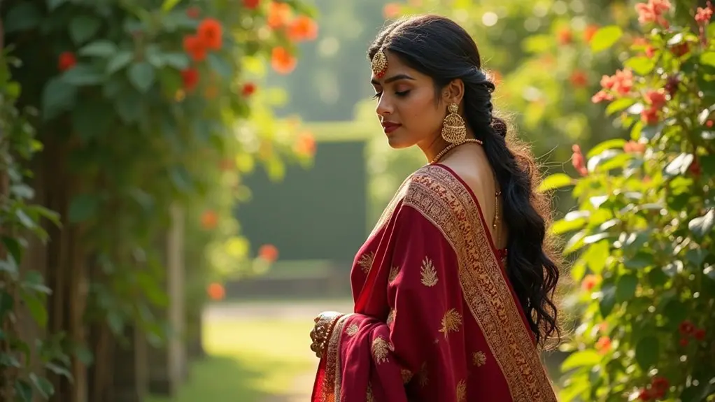 saree captions celebrating tradition